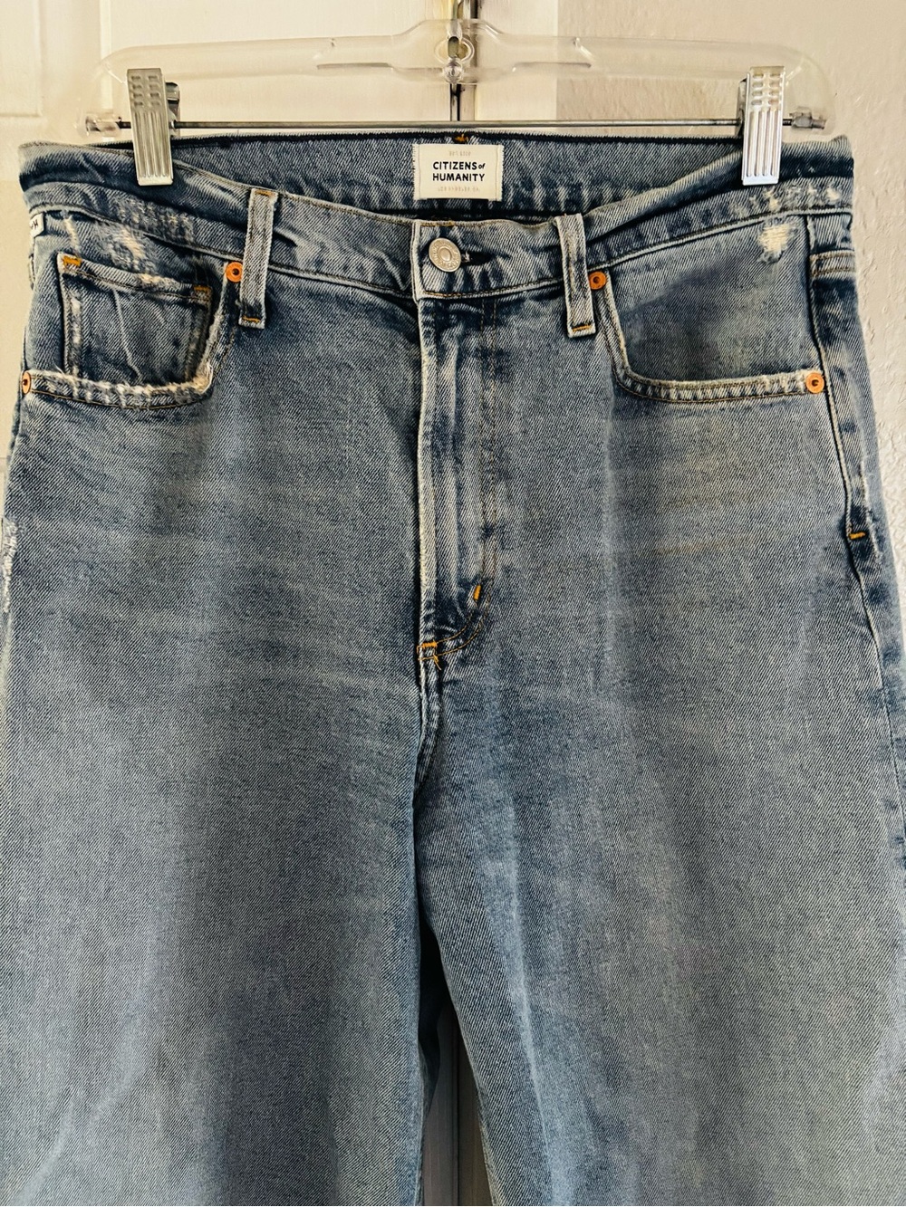 Women’s Citizens Of Humanity Wide-Leg Genuine Vintage Jeans Size 28 - Picture 2 of 5